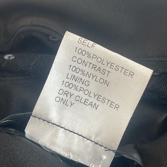 Tadashi Shoji One Shoulder Sequin Mesh Tiered Black Gown Size 6 - Picture 8 of 15